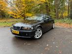 BMW 3-Serie 2.0 CI 318 Cabrio AUT 2002 Zwart NWEAPK!!!!, Auto's, Automaat, Achterwielaandrijving, 1995 cc, 680 kg