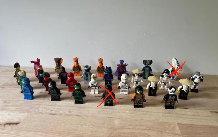 Lego - Ninjago - Minifigures - Lotto 26, Kinderen en Baby's, Speelgoed | Duplo en Lego, Zo goed als nieuw, Lego, Complete set