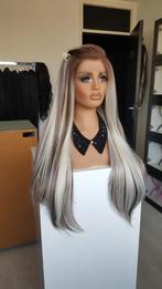 Luxe Lace Pruik: Bruin & Blond gemengd, stijl, 75cm, Ophalen, Nieuw, Pruik of Haarverlenging