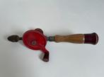 Vintage gereedschap - oude handboor, Ophalen of Verzenden