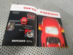 Kleurenfolder Ducati 907ie - 907 ie "Oro Rosso" 1991 Folder, Motoren, Ophalen of Verzenden, Zo goed als nieuw