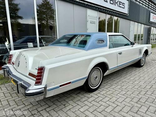 Lincoln Continental coupé Cartier Mark V 6.6 V8 Aut Pearl W, Auto's, Lincoln, Bedrijf, Benzine, Overige carrosserieën, Geïmporteerd