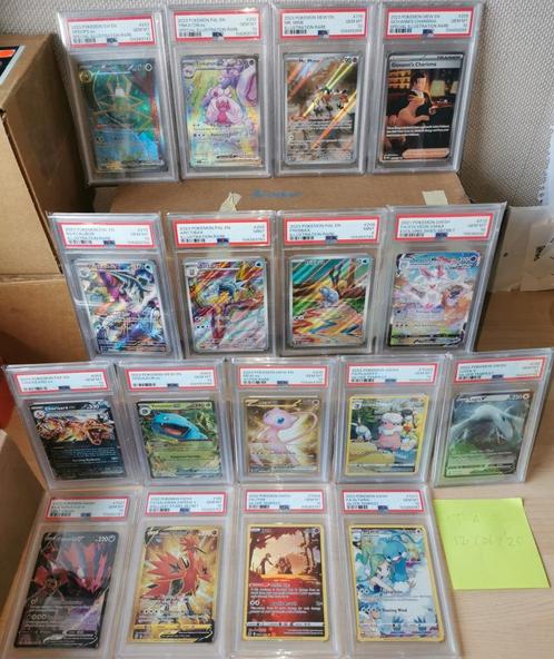 PSA 10 moderne slabs Pokemon scarlet violet, Hobby en Vrije tijd, Verzamelkaartspellen | Pokémon, Nieuw, Losse kaart, Ophalen of Verzenden