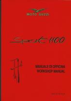 Moto Guzzi Sport 1100 workshop manual (005v), Motoren, Handleidingen en Instructieboekjes, Moto Guzzi