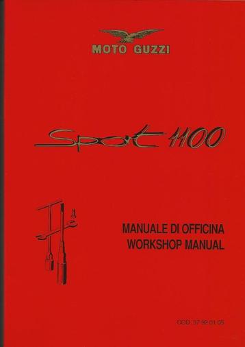 Moto Guzzi Sport 1100 workshop manual (005v)