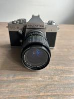 Praktica LTL3 analoge spiegelreflex camera incl flitser, Audio, Tv en Foto, Fotocamera's Analoog, Ophalen, Gebruikt, Spiegelreflex