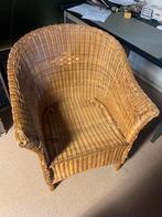 Rieten Fauteuil met Charme, Gebruikt, Minder dan 75 cm, Riet of Rotan, Ophalen of Verzenden