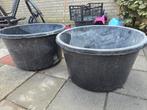 2x GripLine D. 65L Kunststof Potten GRATIS, Tuin en Terras, Kunststof, Gebruikt, Minder dan 60 cm, Rond