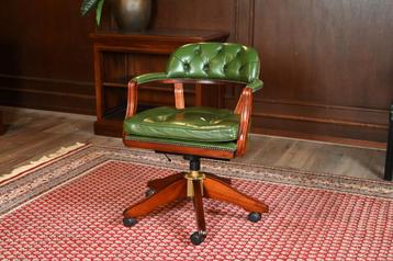 Chesterfield bureaustoel beschikbaar voor biedingen