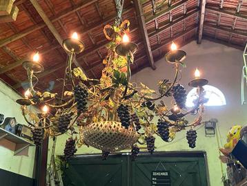 Exklusieve kroonluchter  Biagiotti Ferro Battuto italy beschikbaar voor biedingen