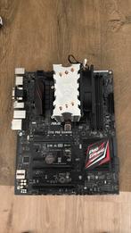 Intel i5-6600K + ASUS Z170 Pro Gaming  (zonder RAM), Ophalen, Zo goed als nieuw, DDR4