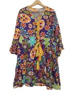 Nieuw! Zomerse boho jurk van Park Moda mt 48, Ophalen of Verzenden, Zo goed als nieuw, Paars, Jurk