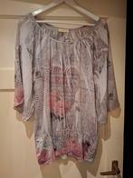 Vintage Missy Blouse met Print - Maat M, Kleding | Dames, Maat 38/40 (M), Overige kleuren, Missy, Ophalen of Verzenden
