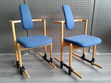 Set van 2x Stokke (Variér) Flysit (Blauw), Heel Mooi! beschikbaar voor biedingen