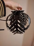 Prachtige qazqa bladeren lamp zwart palmbladeren, Ophalen of Verzenden, Zo goed als nieuw