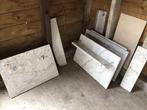 Marmeren platen diverse maten, Doe-het-zelf en Verbouw, Ophalen of Verzenden, Zo goed als nieuw, Overige materialen, Minder dan 20 mm