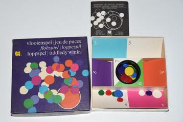 Oud vlooienspel Jumbo bordspel 60s beschikbaar voor biedingen