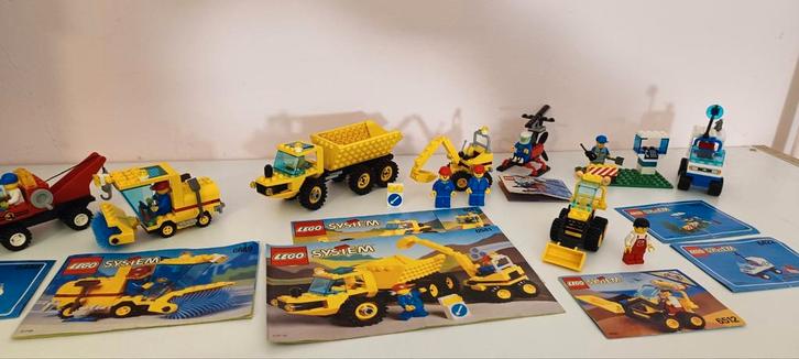 Lego system partij wegenbouw, Kinderen en Baby's, Speelgoed | Duplo en Lego, Gebruikt, Duplo, Complete set, Ophalen of Verzenden