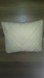 Hoofdkussen, zuiver wol, Huis en Inrichting, Woonaccessoires | Kussens, Ophalen of Verzenden, Gebruikt, Wit, Rechthoekig