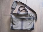 aktetas/computertas/schoudertas. Kleur = bruin. Zie foto 2., Computers en Software, Laptoptassen, Ophalen of Verzenden, 16 inch