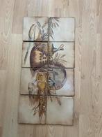 Vintage Tegeltableau met Landelijk Motief, Antiek en Kunst, Antiek | Wandborden en Tegels, Ophalen of Verzenden