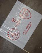 voetbal wedstrijd vlag Champions League AJAX ARSENAL 2003, Ophalen of Verzenden, Zo goed als nieuw, Ajax, Vaantje of Sjaal