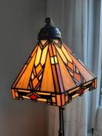 Tiffany leeslamp, Huis en Inrichting, Lampen | Vloerlampen, Ophalen, Zo goed als nieuw, Glas, 150 tot 200 cm