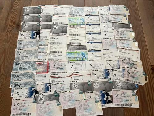 71 toegangstickets PSV, Sport en Fitness, Voetbal, Zo goed als nieuw, Overige typen, Ophalen of Verzenden