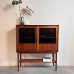 VINTAGE | BUFFETKAST | WANDKAST | DEENS | TEAK, Ophalen, Gebruikt, 100 tot 150 cm, 100 tot 150 cm