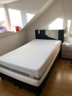 Boxspring 120x200 incl. matras en topper, Ophalen, Zo goed als nieuw, Twijfelaar, 120 cm