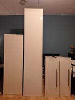 6 Pax Fardal Deuren + 2 bijbehorende Lades Hoogglans Wit, Huis en Inrichting, Kasten | Kledingkasten, 200 cm of meer, Zo goed als nieuw