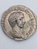 Zeldzame Zilveren Romeinse Munt Diadumenianus, Ophalen