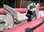 Zodiac pro 500 zonder motor en geen trailer lek aan 1 kant., Watersport en Boten, Ophalen, Gebruikt, 120 tot 200 pk, Zodiac