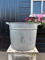 Grote zinken ton, Antiek en Kunst, Ophalen of Verzenden