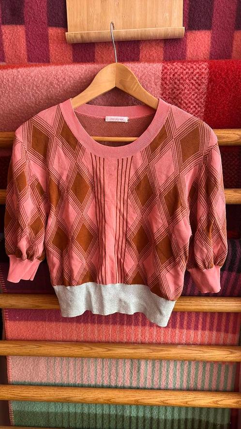 Just in Case korte top maat 38, Kleding | Dames, Tops, Zo goed als nieuw, Maat 38/40 (M), Korte mouw, Ophalen of Verzenden