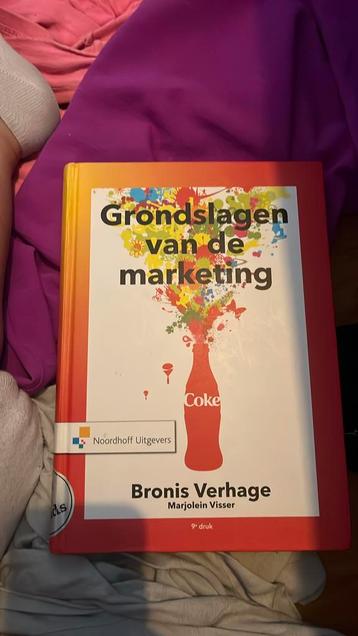 Bronis Verhage - Grondslagen van de marketing beschikbaar voor biedingen