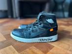 Orginele!!! Off-white Air Jordan 1 Sneakers Maat 41, Ophalen of Verzenden, Zo goed als nieuw, Zwart, Sneakers of Gympen
