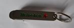 Heineken Flesopener/sleutelhanger metaal, Ophalen of Verzenden, Zo goed als nieuw, Flesopener, Heineken