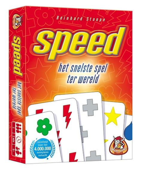 Speed - Kaartspel | een spel voor 2 - Nieuw in doos, Hobby en Vrije tijd, Gezelschapsspellen | Kaartspellen, Nieuw, Een of twee spelers