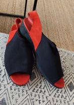 Prachtige nubuck Arche sandalen 39, Zwart, Zo goed als nieuw, Arche, Sandalen of Muiltjes