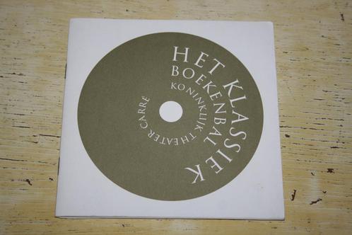 Programma Klassiek Boekenbal 2000 Freek de Jonge Irma Boom, Boeken, Boekenweekgeschenken, Gelezen, Ophalen of Verzenden