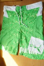 PUMA Geweldige Groen/Witte Lange Zwemshorts S 46, Kleding | Heren, Badmode en Zwemkleding, Puma, Ophalen of Verzenden, Zwemshort