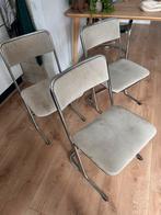 Set van drie eetkamerstoelen - 1 beschadigd, Ophalen, Gebruikt, Drie