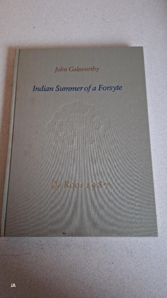 Indian summer of a Forsyte - uitg De Roos lim. tot 175, Ophalen of Verzenden, Zo goed als nieuw