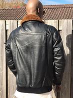 PME Legend prachtige limited edition leren jas (M) nw  € 600, Kleding | Heren, Jassen | Winter, Maat 48/50 (M), ., Zwart, Ophalen of Verzenden