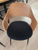 Eetkamerstoelen set van 2, Ophalen, Twee, Zwart, Zo goed als nieuw