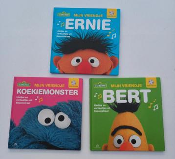 Sesamstraat vriendjes:Ernie, Bert en koekiemonster. Boekjes 