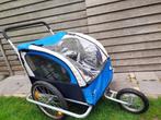 Fietskar, Fietsen en Brommers, Fietsaccessoires | Aanhangers en Karren, Gebruikt, Opvouwbaar, 20 tot 40 kg, Kinderkar