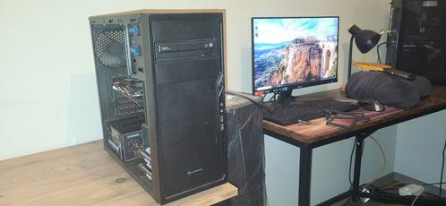 i7 2600 Sharkoon budget Roblox PC, Computers en Software, Desktop Pc's, Gebruikt, 3 tot 4 Ghz, HDD, SSD, 8 GB, Met videokaart