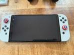 Nitendo Switch Oled., Spelcomputers en Games, Met games, Met 2 controllers, Zo goed als nieuw, Switch OLED